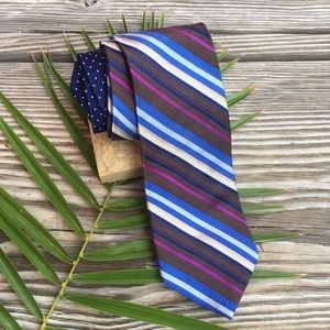 Tommy Hilfiger Striped Silk Tie